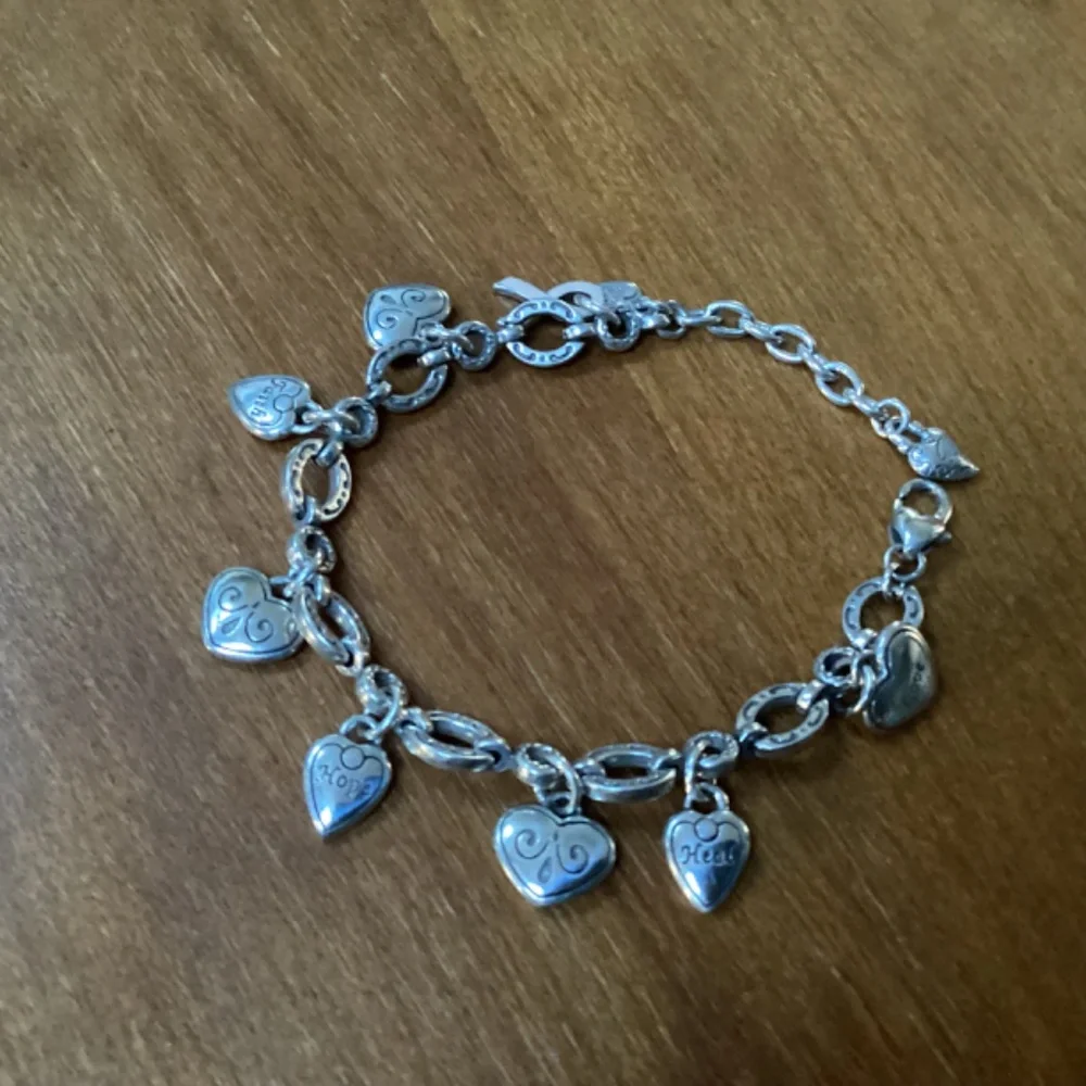 Brighton Silver-tone Charm Bracelet